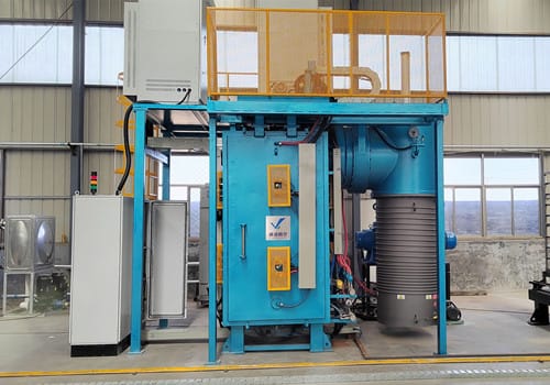 Demonstration of a continuous production vacuum brazing furnace