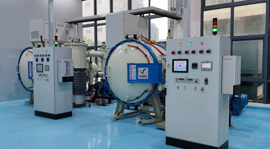 Multipurpose vacuum sintering furnace display