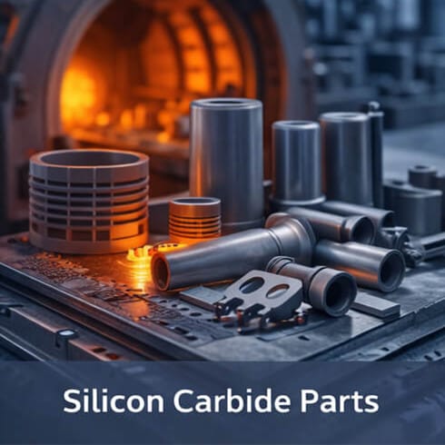Vacuum Furnace Advanced Ceramics Applications: Silicon Carbide Parts