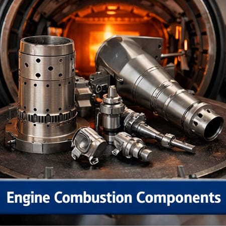 Vacuum Furnace Aerospace Applications: Engine Combustion Components