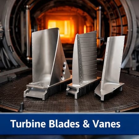 Vacuum Furnace Aerospace Applications: Turbine Blades & Vanes