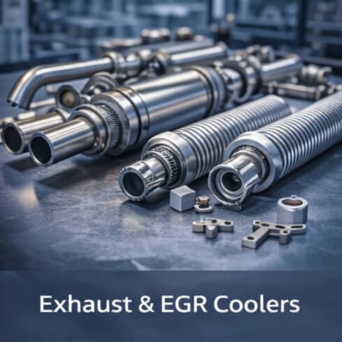 Vacuum Furnace Automotive Manufacturing Applications: Exhaust & EGR Coolers