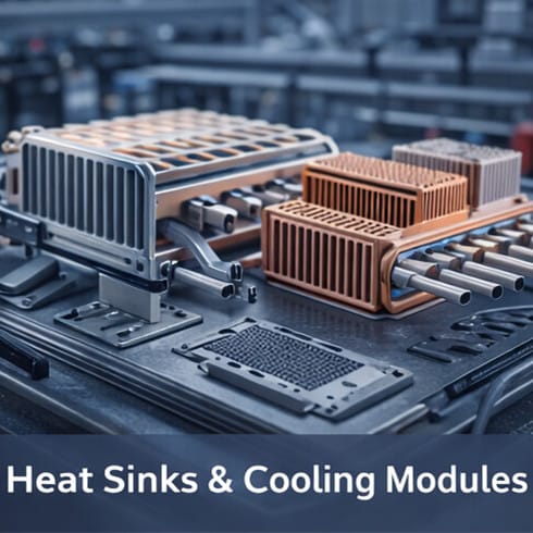 Vacuum Furnace Electronics Applications: Heat Sinks & Cooling Modules