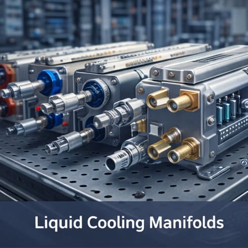 Vacuum Furnace Electronics Applications: Liquid Cooling Manifolds