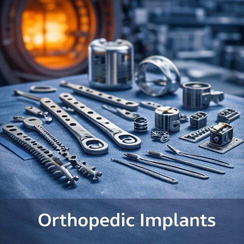 Vacuum Furnace Medical Devices Applications: Orthopedic Implants