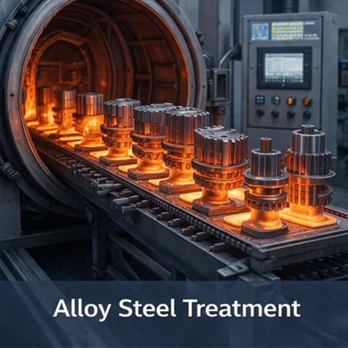 Vacuum Furnace Metallurgical Industry Applications: Alloy Steel Treatment