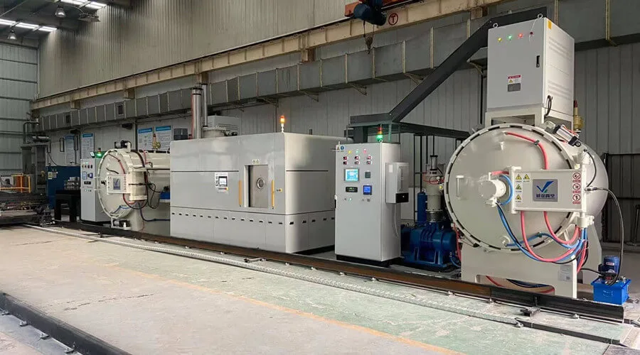 Complete SYNHTE double-chamber vacuum oil-quenching furnace