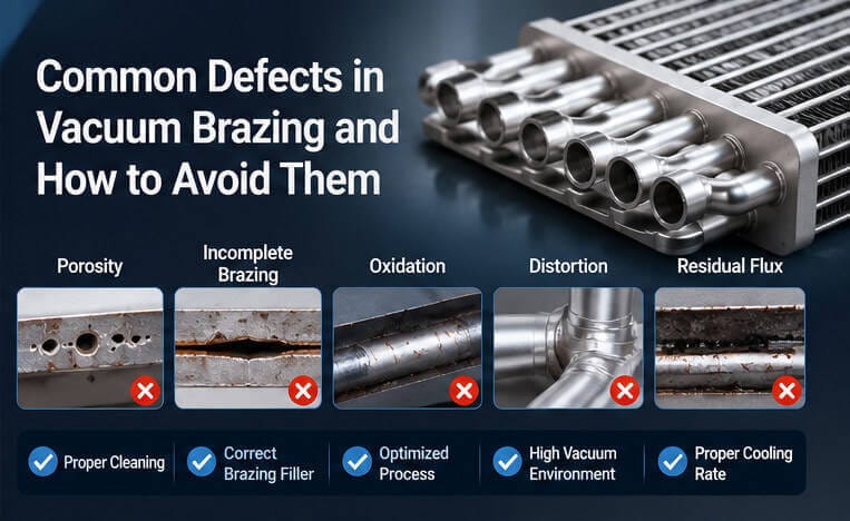 Common Defects in Vacuum Brazing and How to Avoid Them