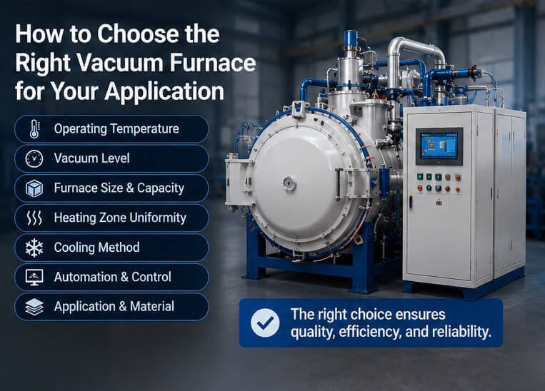 How to Choose the Right Vacuum Furnace for Your Application