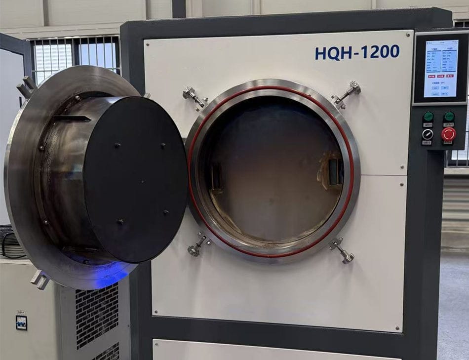 Hydrogen atmosphere tube furnace chamber