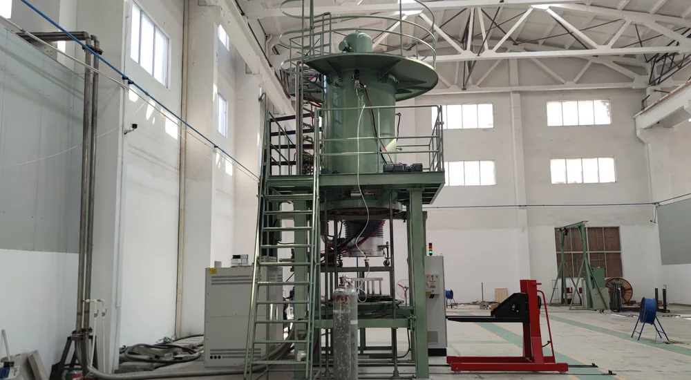 bottom loading-vacuum-sintering-furnace