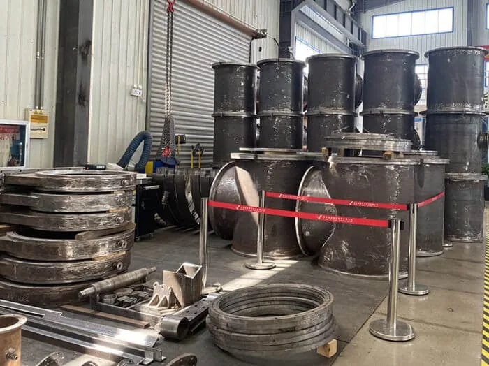 Vacuum furnace parts storage workshop